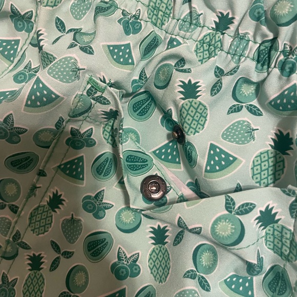 NWOT, Mr swim trunks, size M, green - Picture 5 of 6